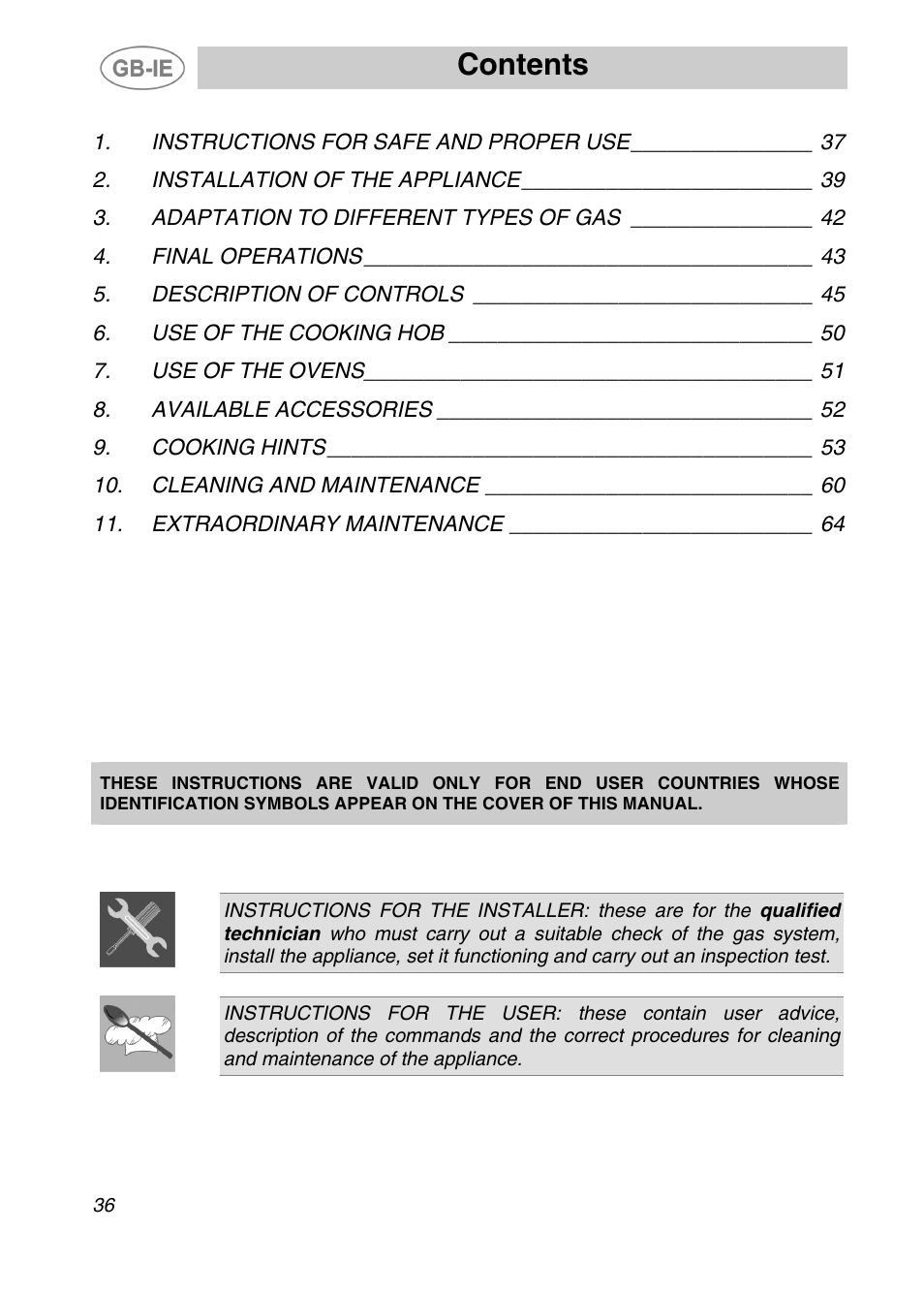 Smeg A2-5 User Manual | 30 pages