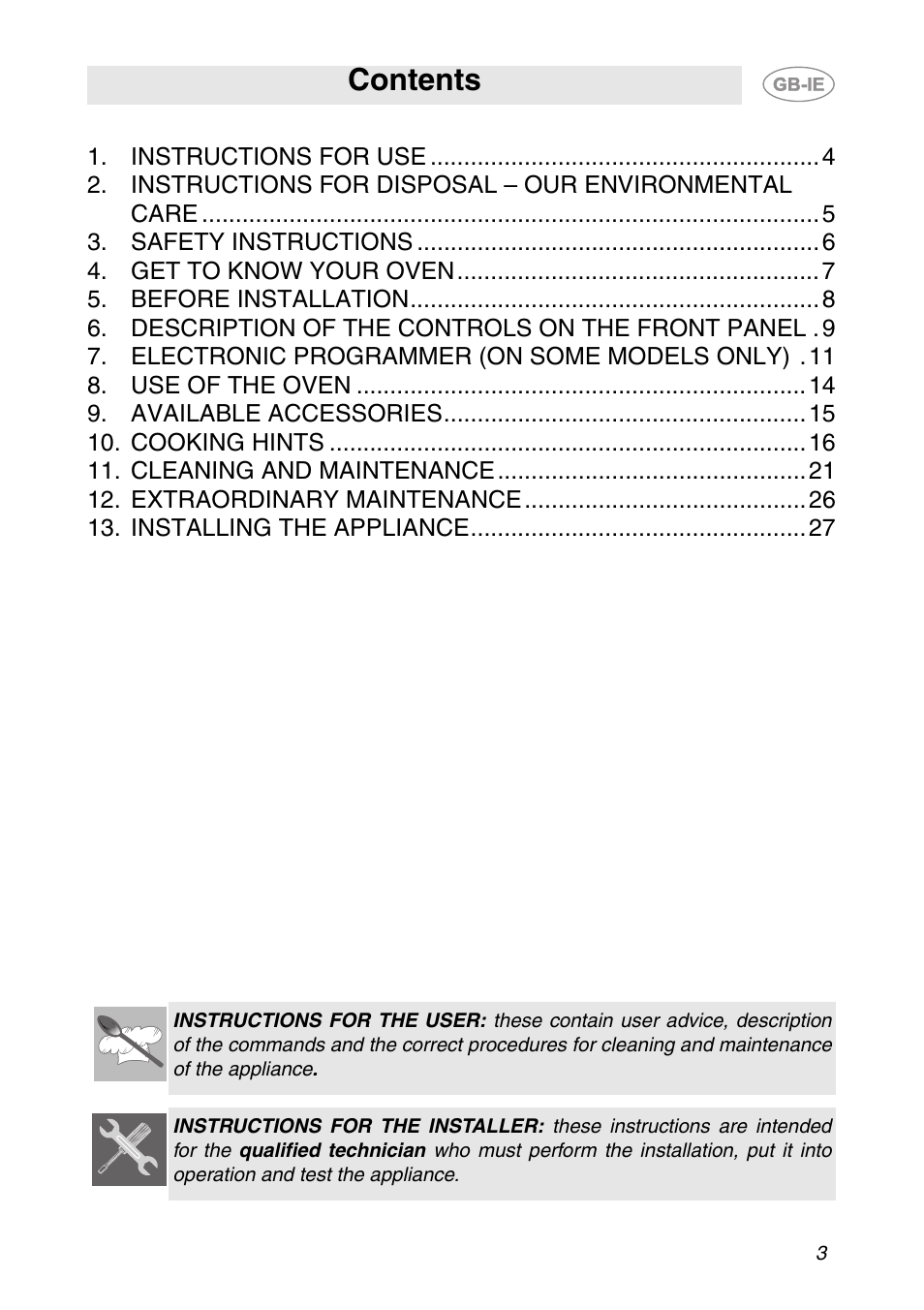 Smeg SCDK380X User Manual | 26 pages