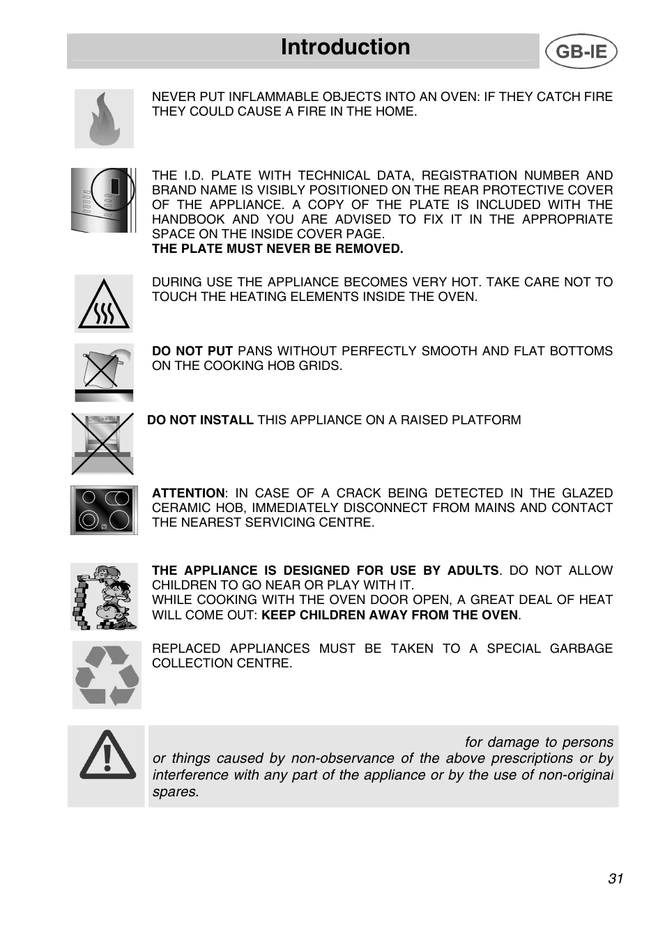 Introduction | Smeg A42C User Manual | Page 5 / 29