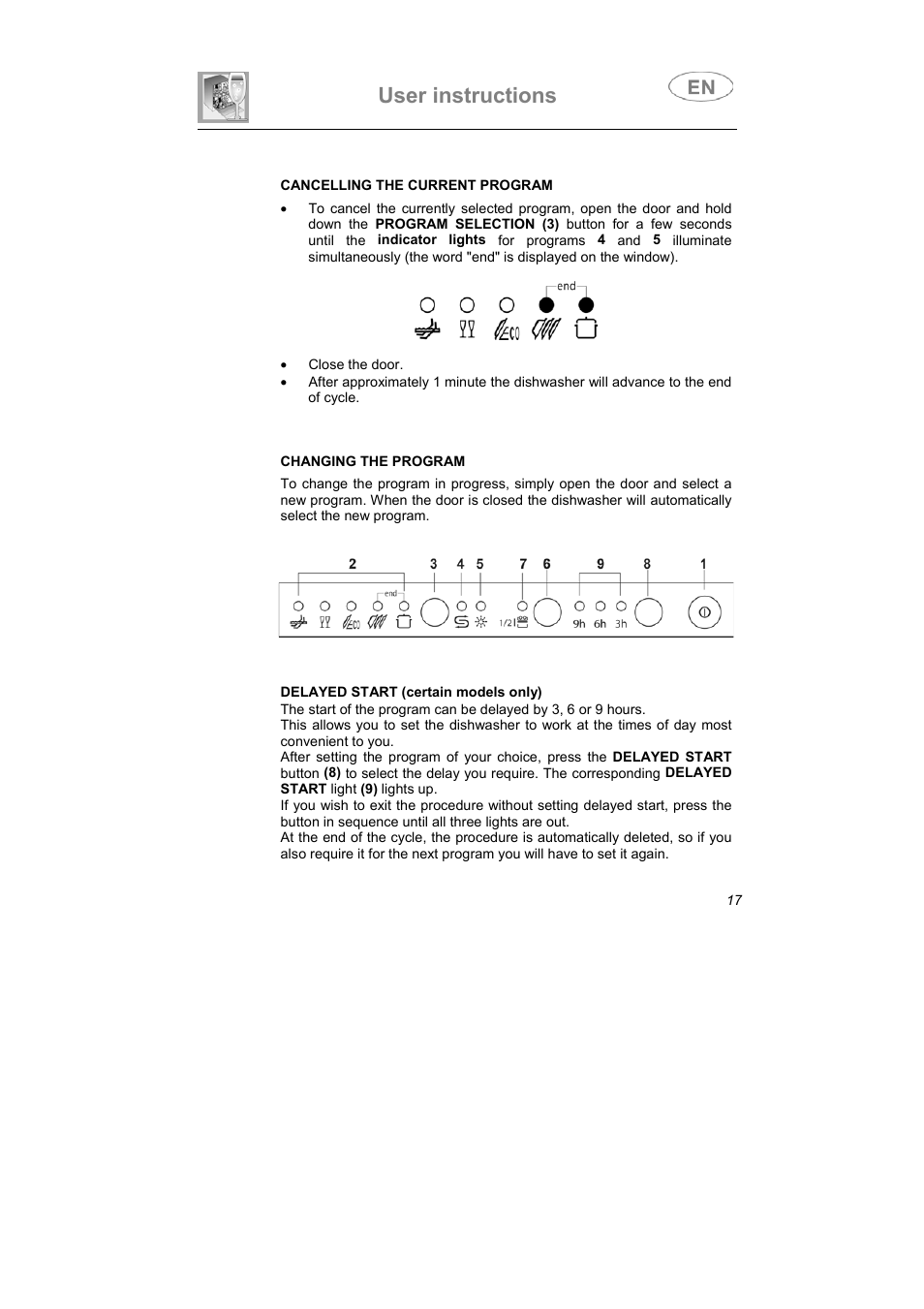 User instructions | Smeg STA613 User Manual | Page 6 / 38