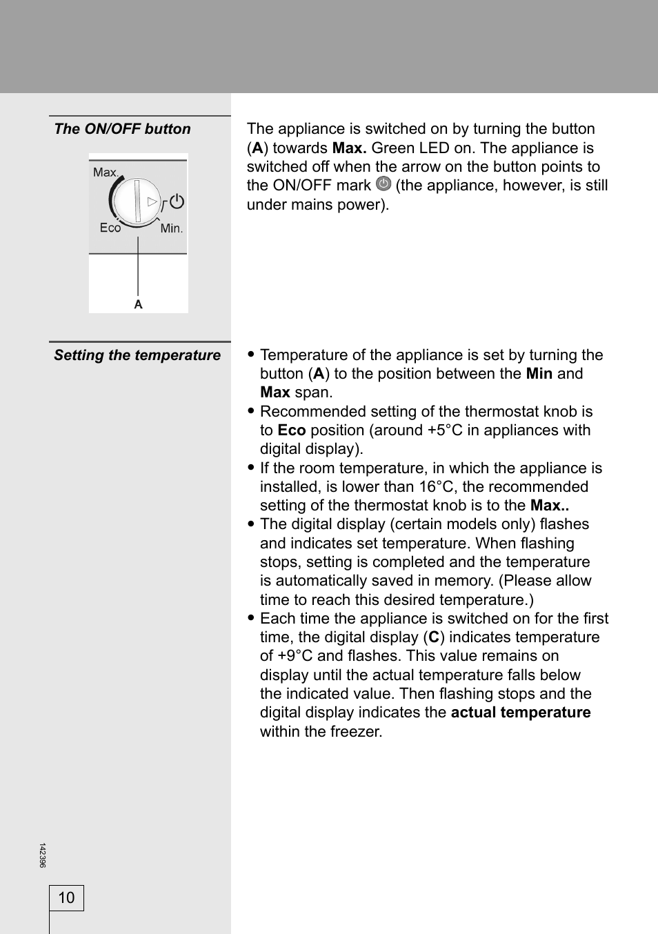 Smeg 142396 User Manual | Page 10 / 20