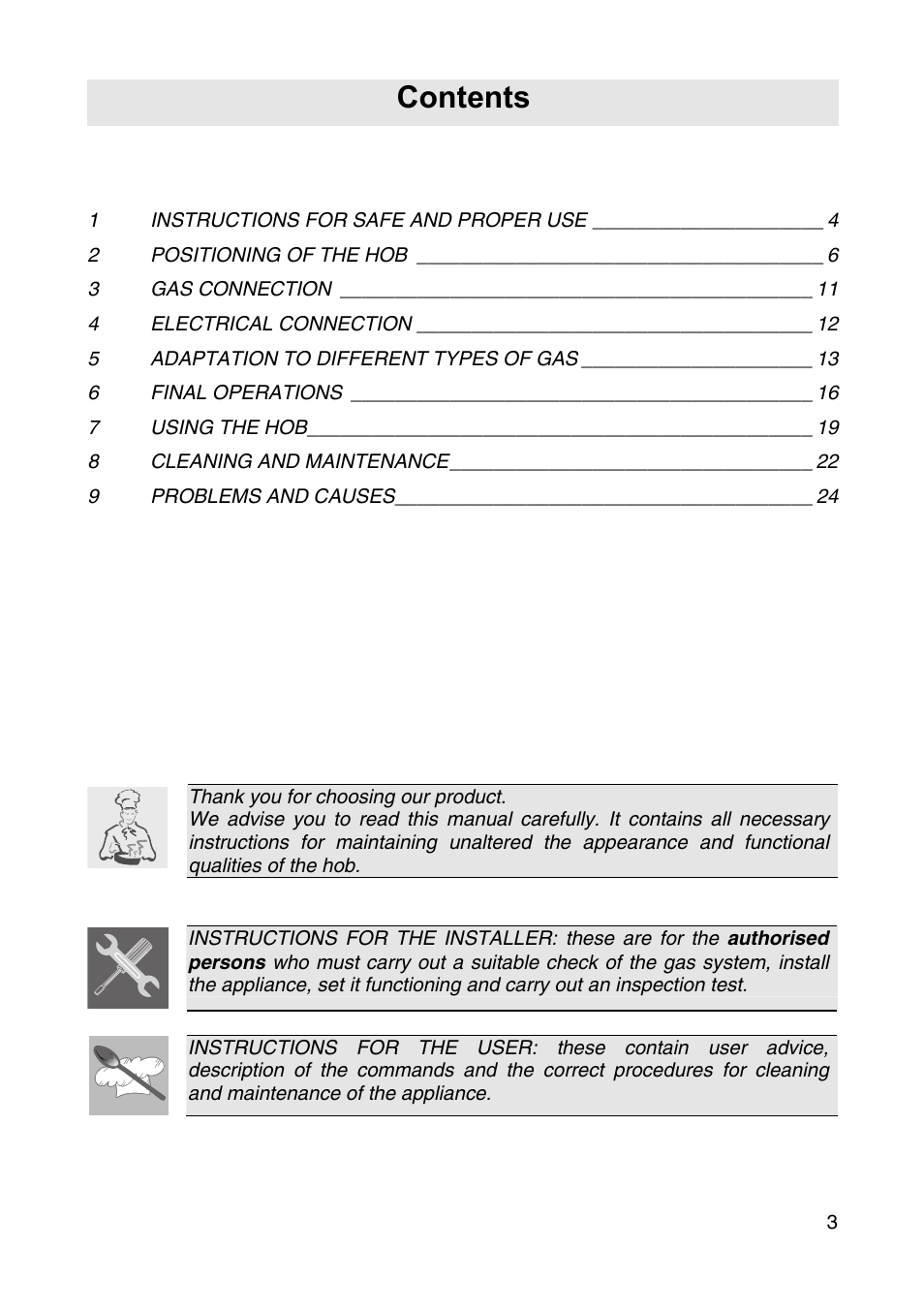 Smeg CIR34XS User Manual | 24 pages