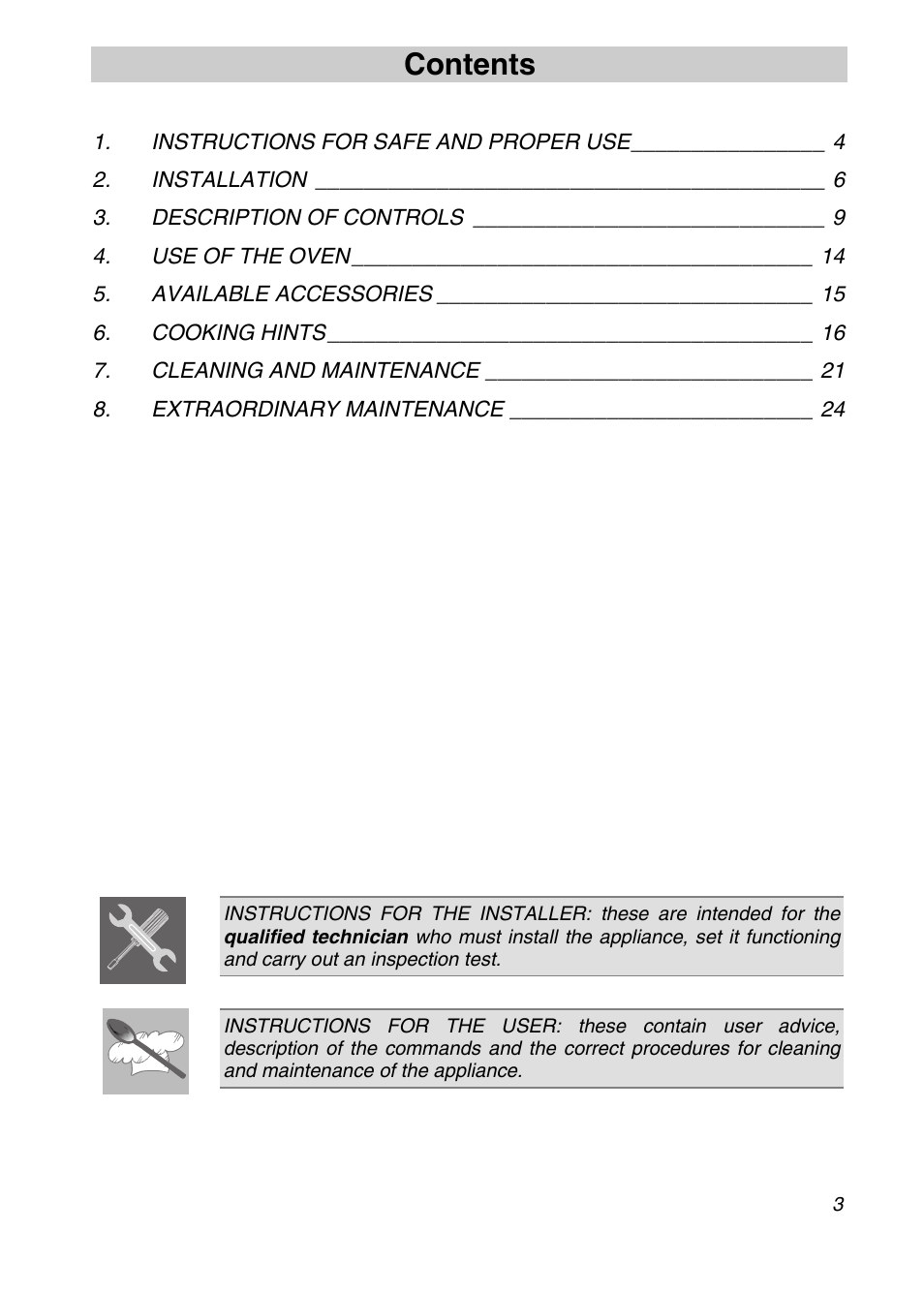 Smeg FA166-5 User Manual | 24 pages