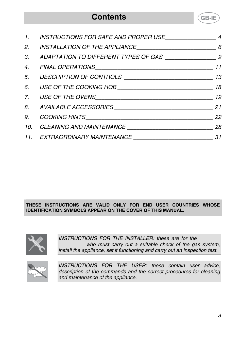 Smeg A2EA User Manual | 32 pages