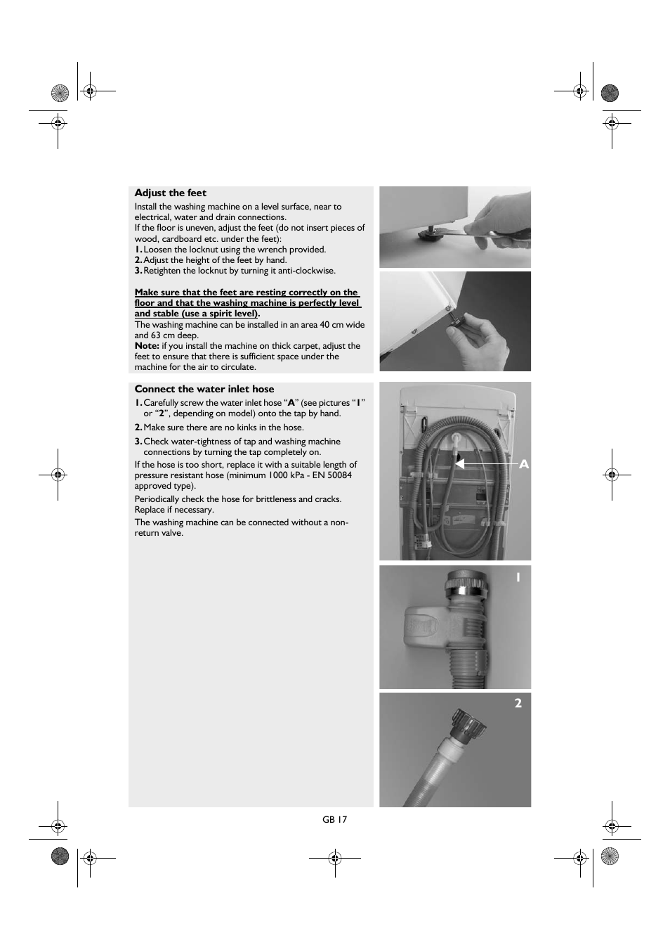 21 a | Smeg TLS8 User Manual | Page 17 / 19