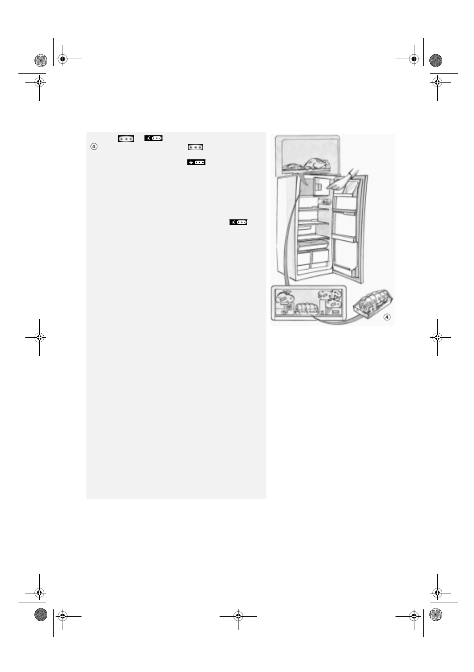 How to operate the freezer compartment | Smeg FR220A1 User Manual | Page 6 / 10