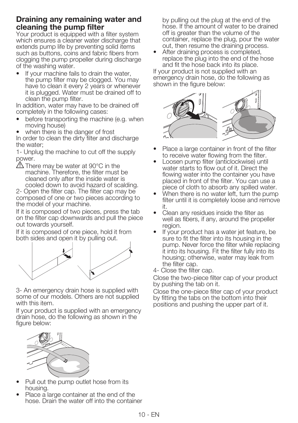 Smeg LBS 107 User Manual | Page 10 / 12