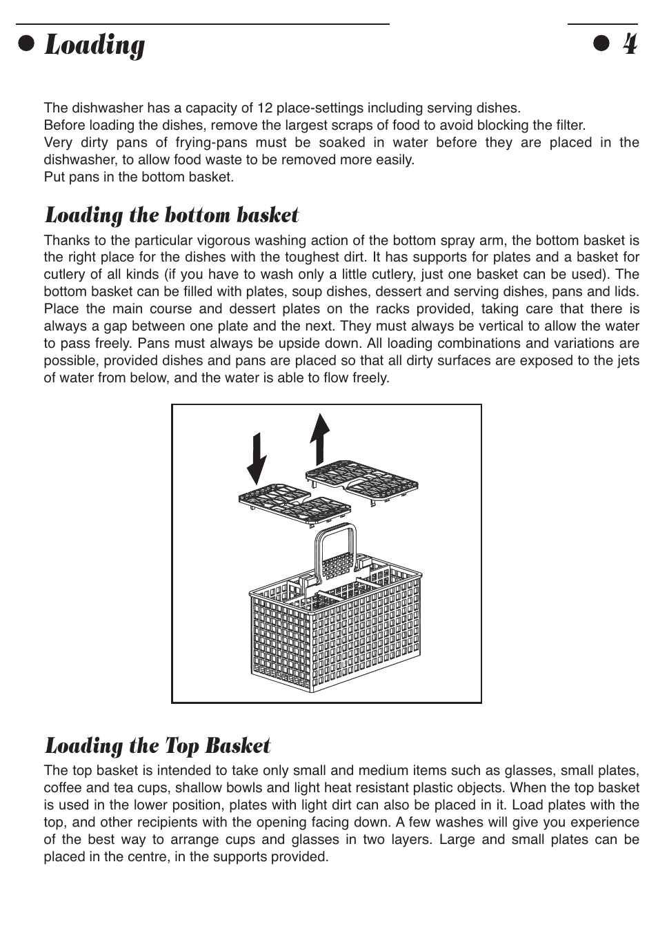 Loading | Smeg ADP8242 User Manual | Page 6 / 19