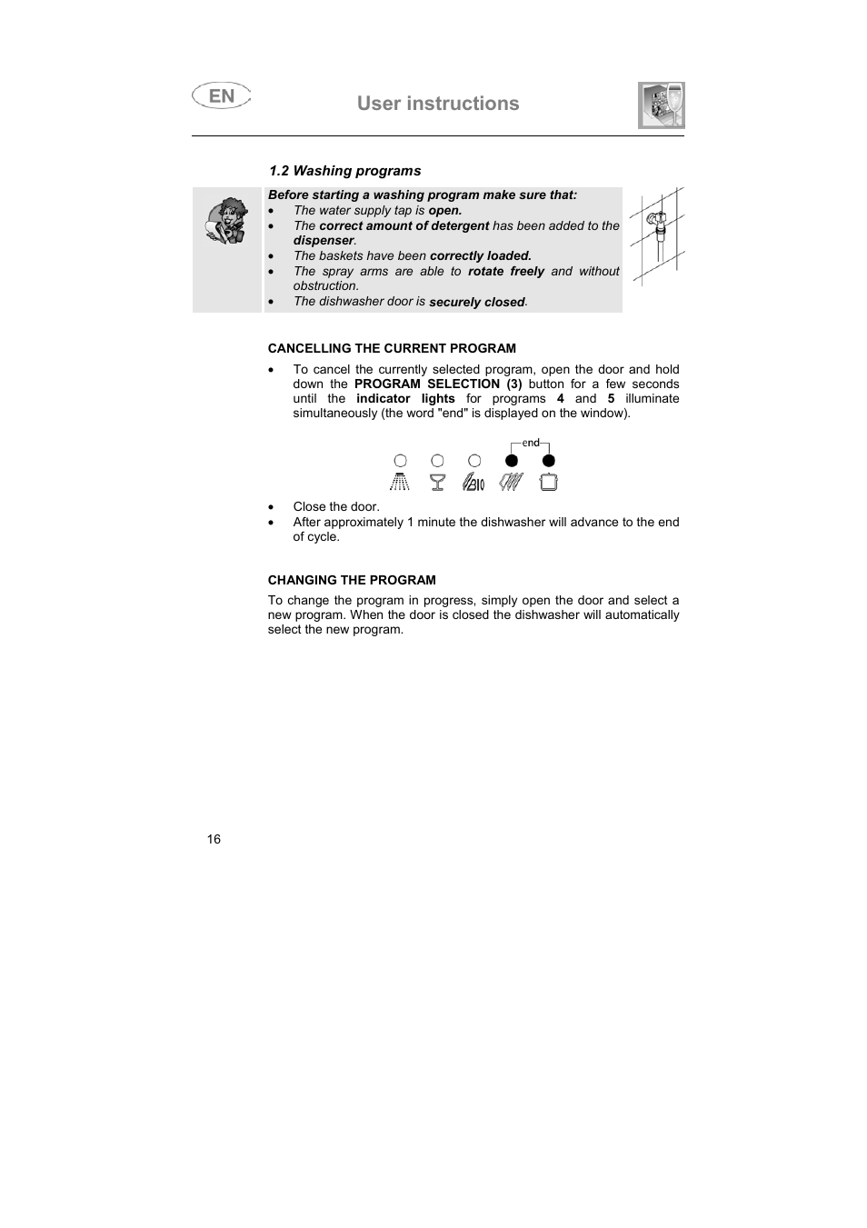 User instructions | Smeg ST93P User Manual | Page 15 / 35
