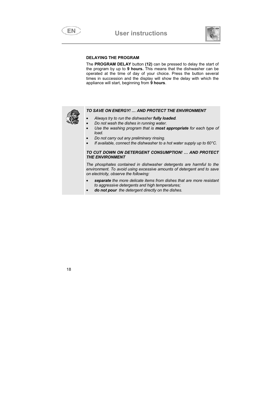 User instructions | Smeg ST93P User Manual | Page 17 / 35