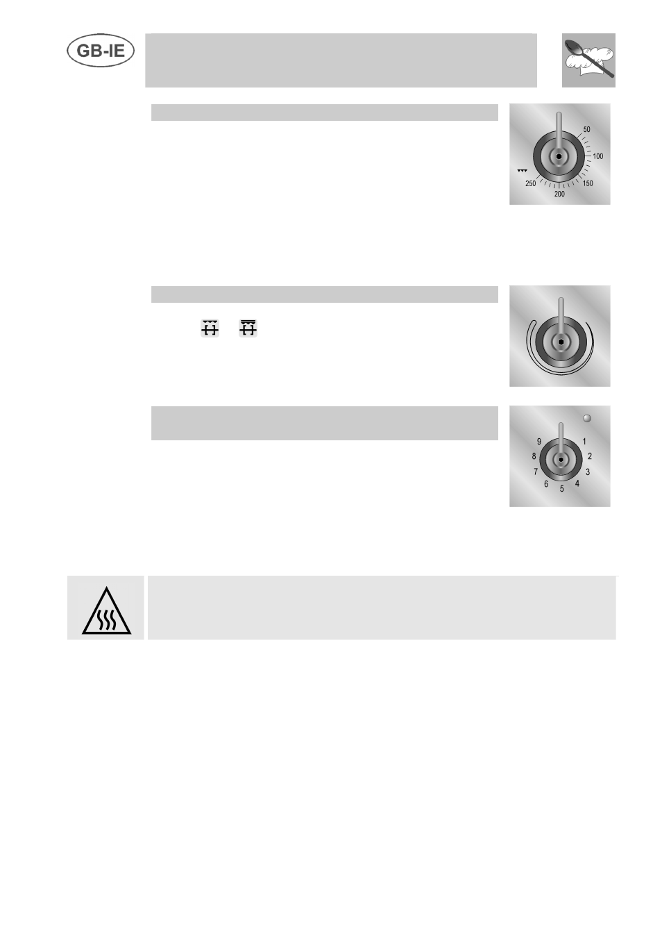 Instructions for the user | Smeg A3 User Manual | Page 12 / 35