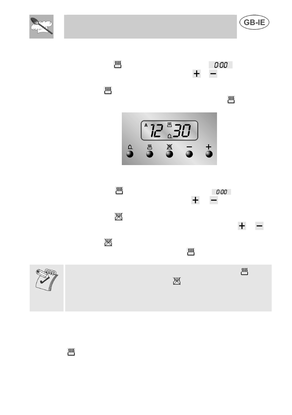 Instructions for the user | Smeg A3 User Manual | Page 15 / 35