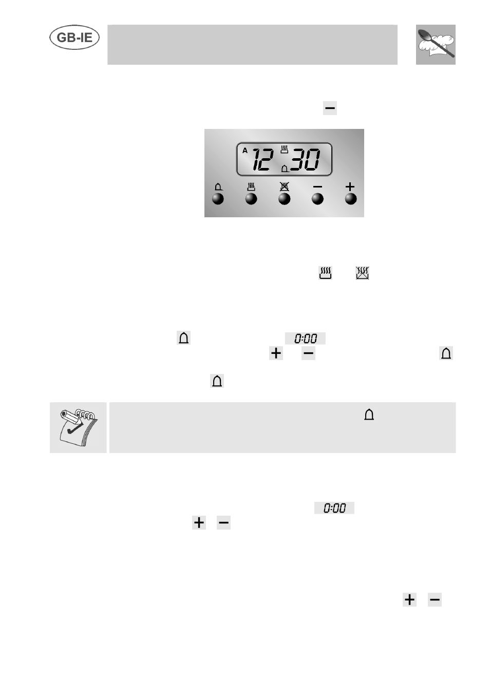 Instructions for the user | Smeg A3 User Manual | Page 16 / 35