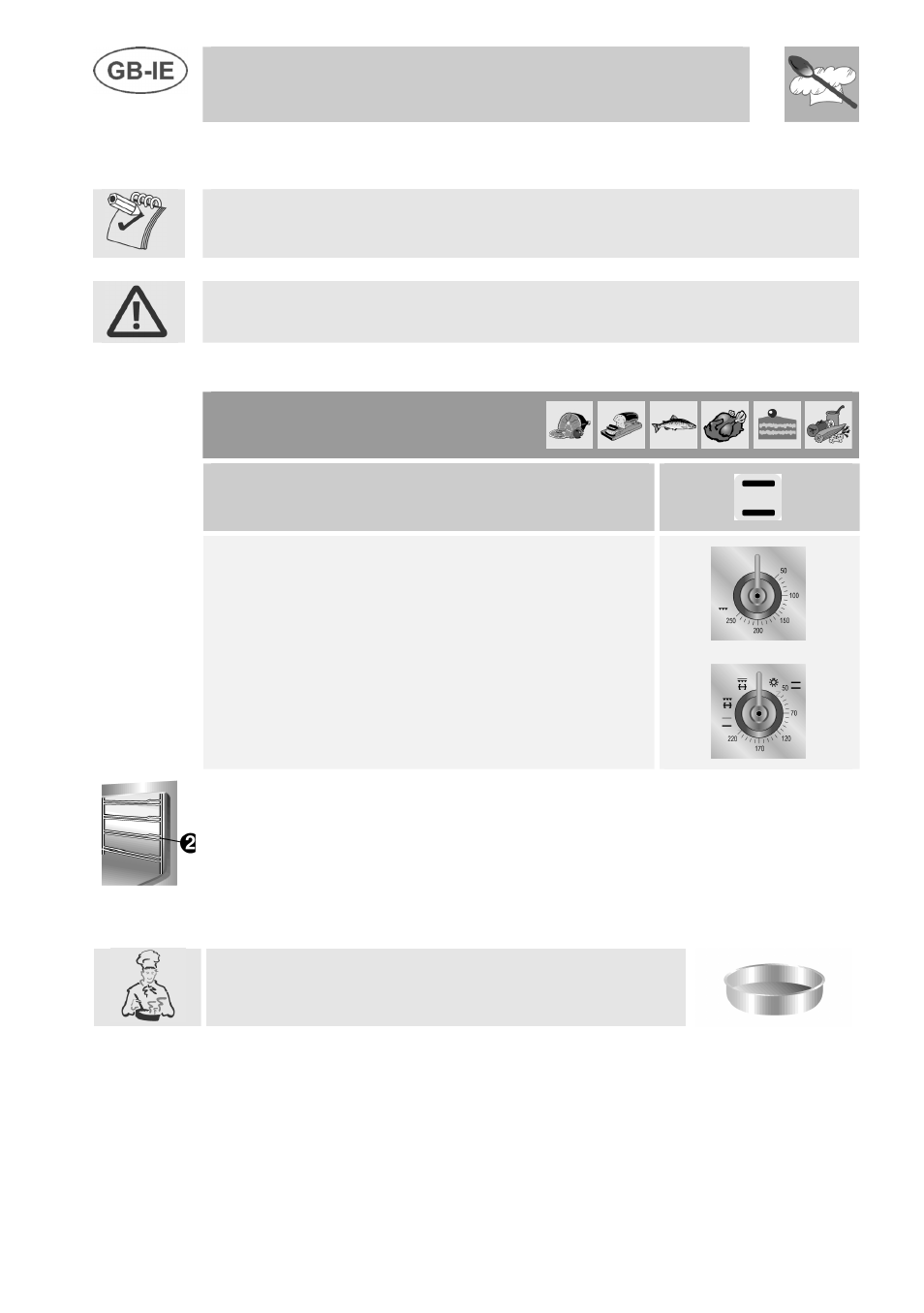 Instructions for the user, Cooking hints | Smeg A3 User Manual | Page 22 / 35