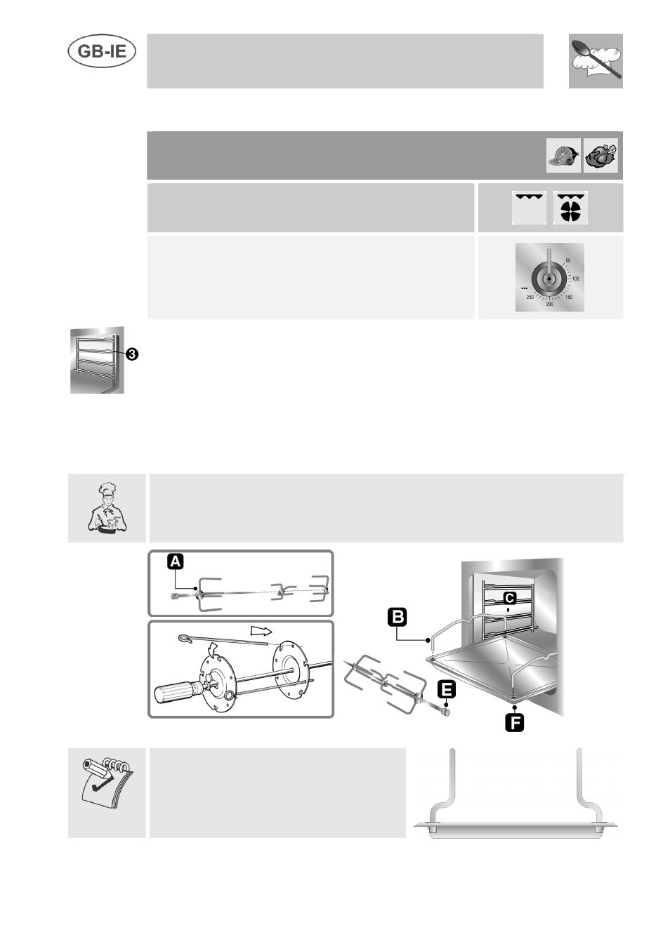 Instructions for the user | Smeg A3 User Manual | Page 26 / 35