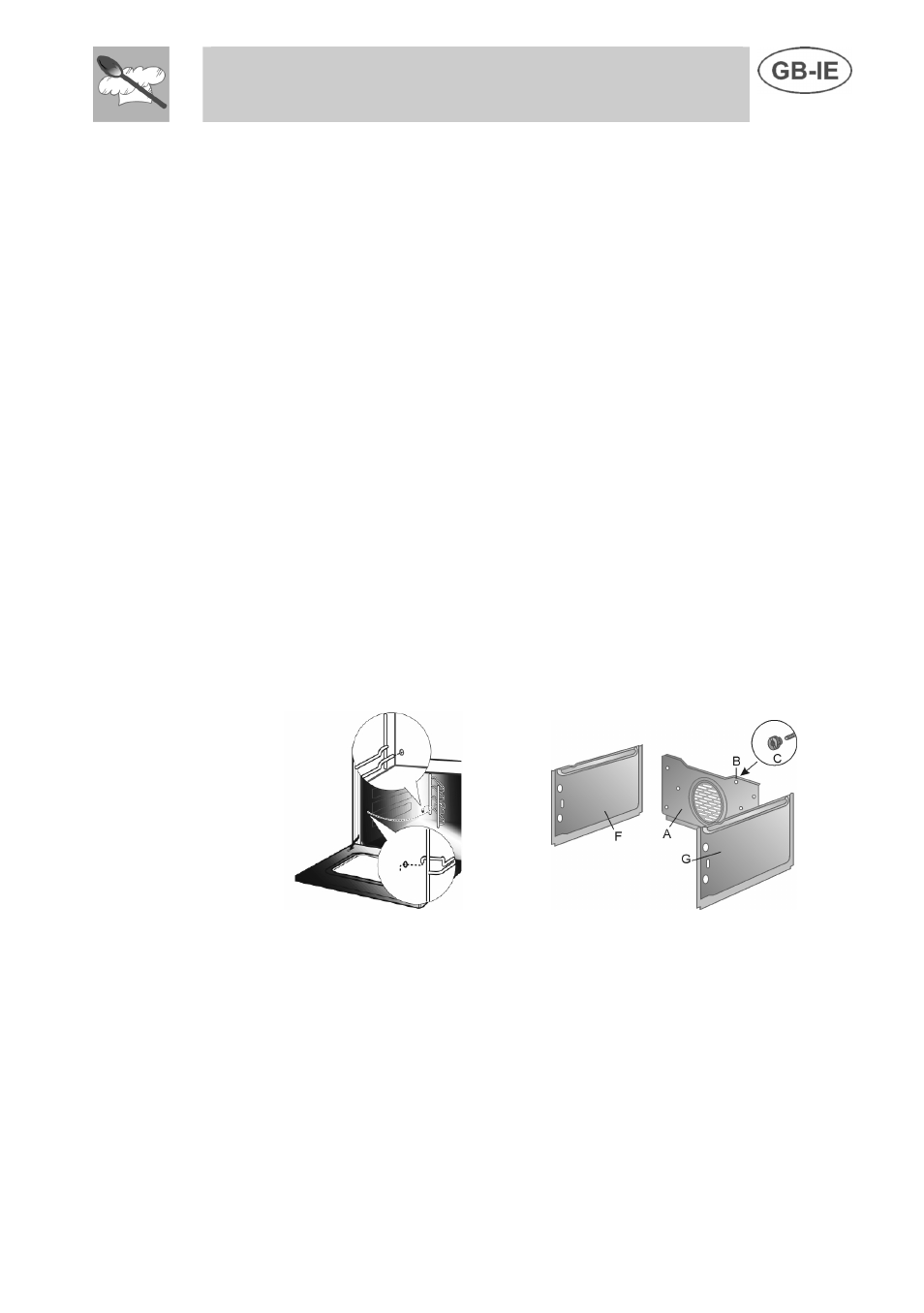 Instructions for the user | Smeg A3 User Manual | Page 33 / 35