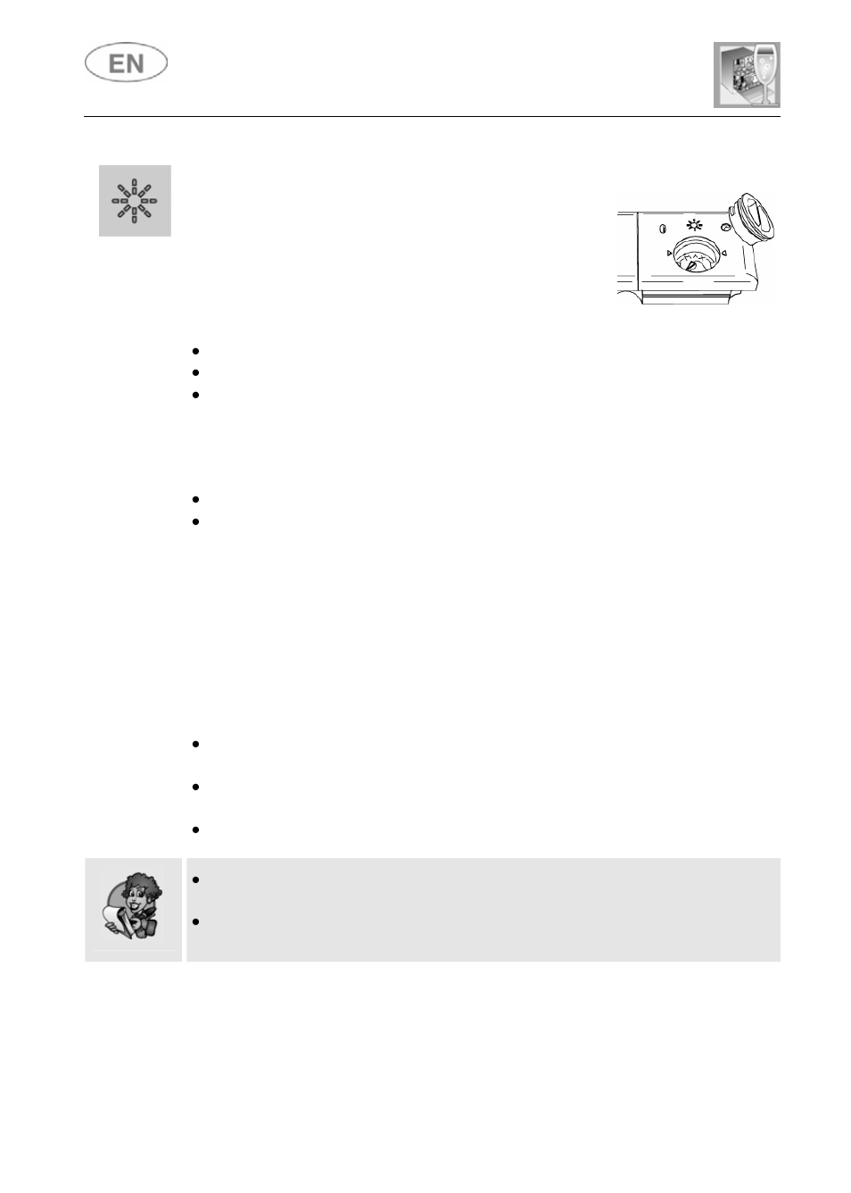 User instructions | Smeg LSP1449B User Manual | Page 23 / 40