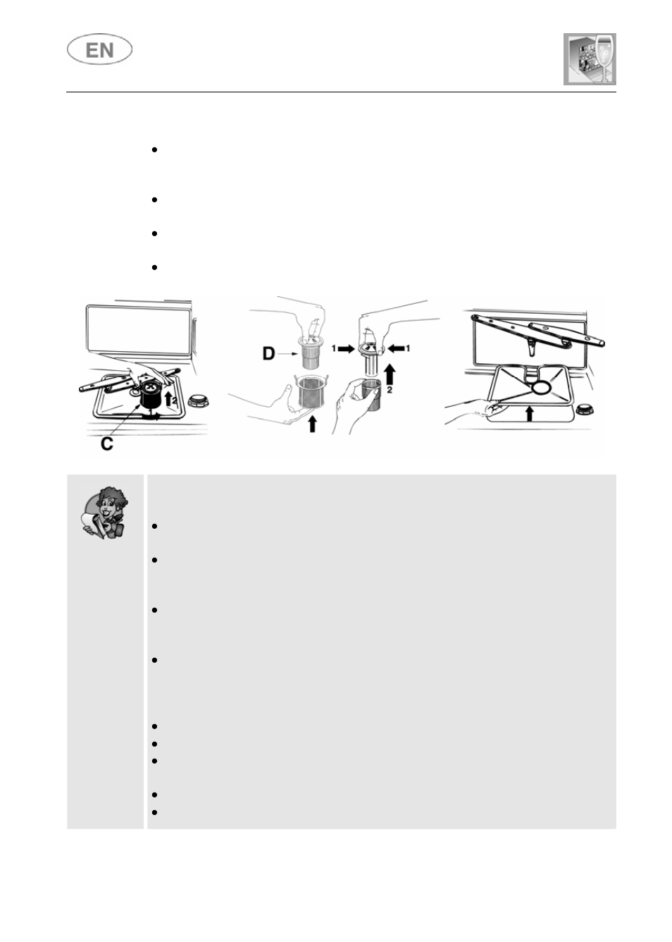 User instructions | Smeg LSP1449B User Manual | Page 35 / 40