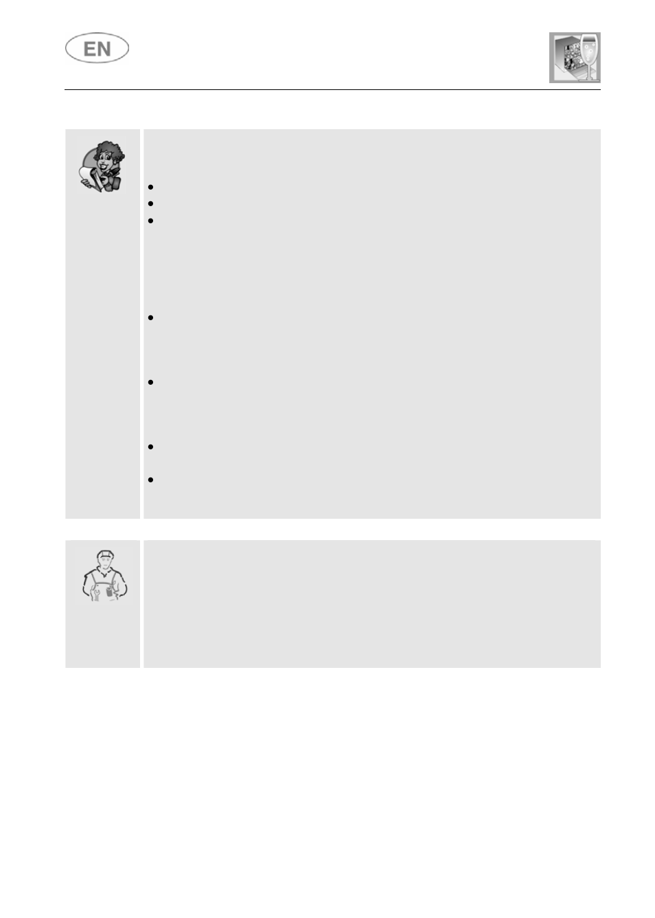 User instructions | Smeg LSP1449B User Manual | Page 37 / 40