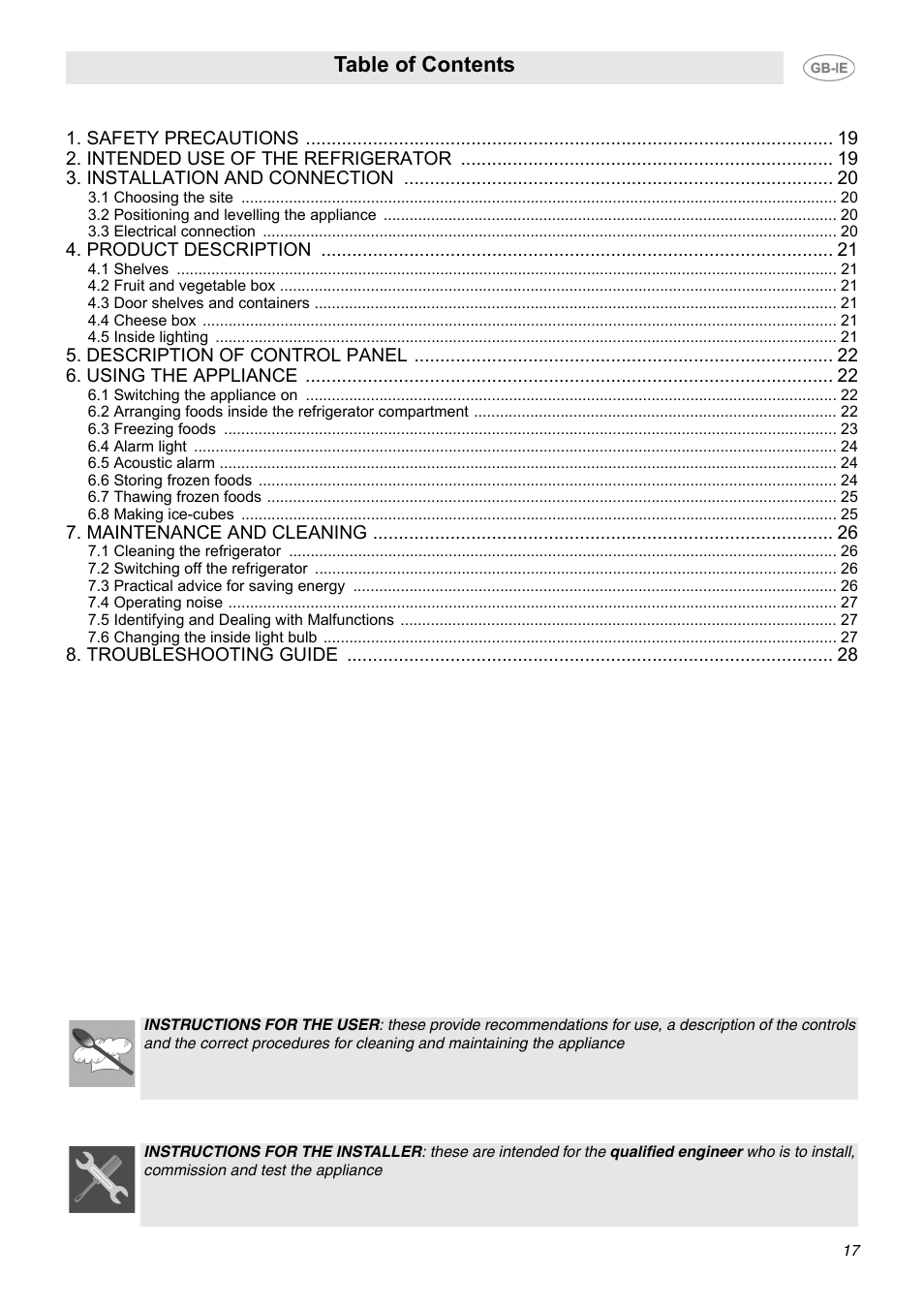 Smeg FAB40P User Manual | 14 pages