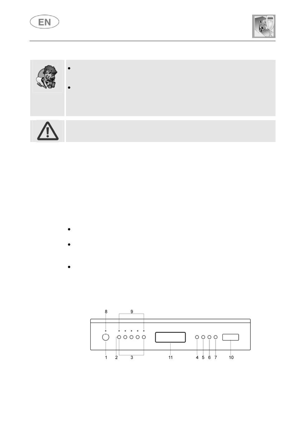 User instructions | Smeg LSA643XPQ User Manual | Page 19 / 38