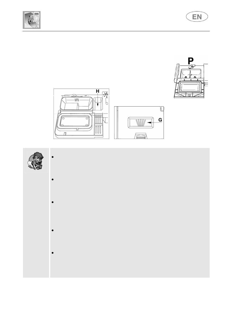 User instructions | Smeg LSA643XPQ User Manual | Page 22 / 38