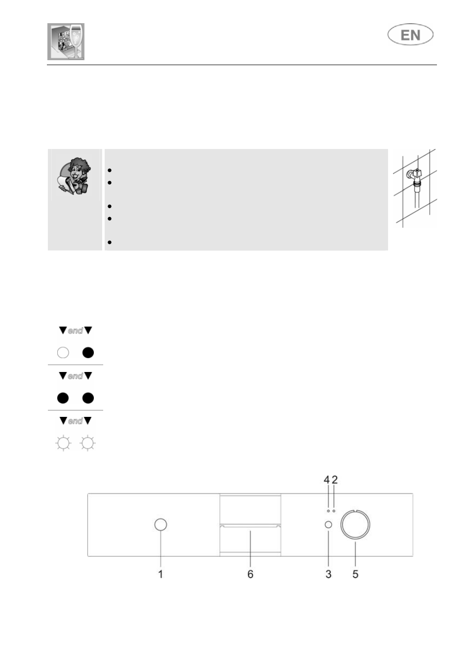 2 washing programs, User instructions | Smeg KLS55B User Manual | Page 12 / 32