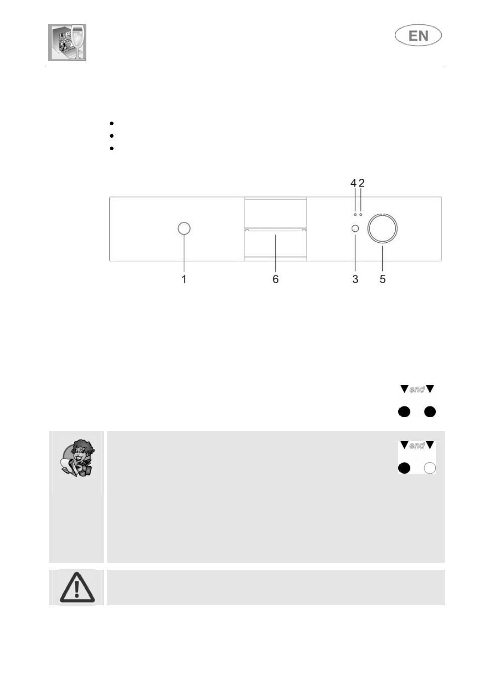 User instructions, Annulling a program, Once the door has been closed again, the " s | Smeg KLS55B User Manual | Page 14 / 32