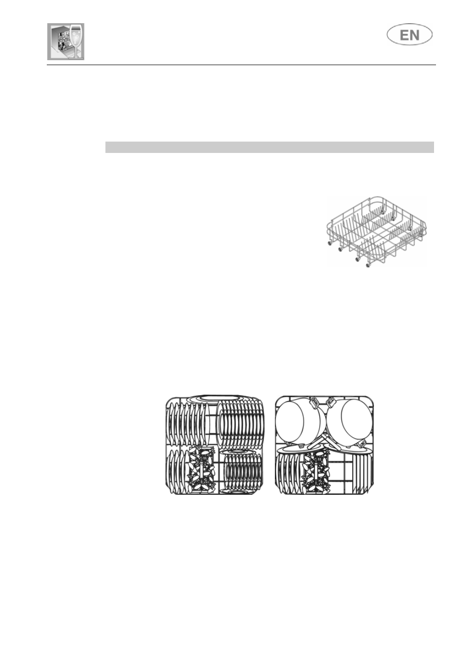 4 using the baskets, User instructions, Lower basket | Loading the lower basket | Smeg KLS55B User Manual | Page 24 / 32