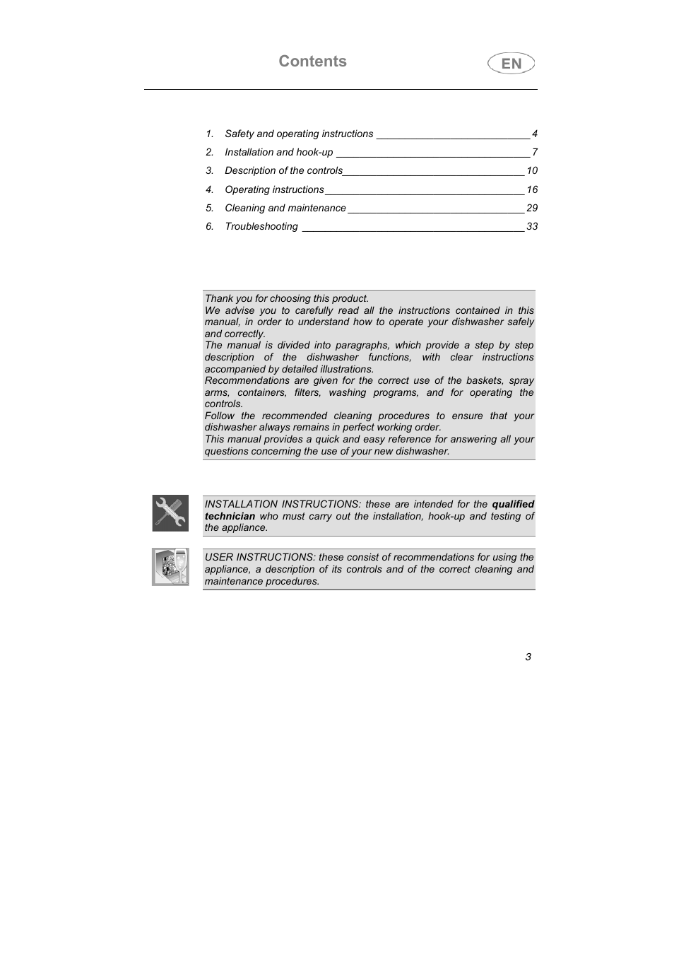 Smeg DF614FAS User Manual | Page 2 / 34