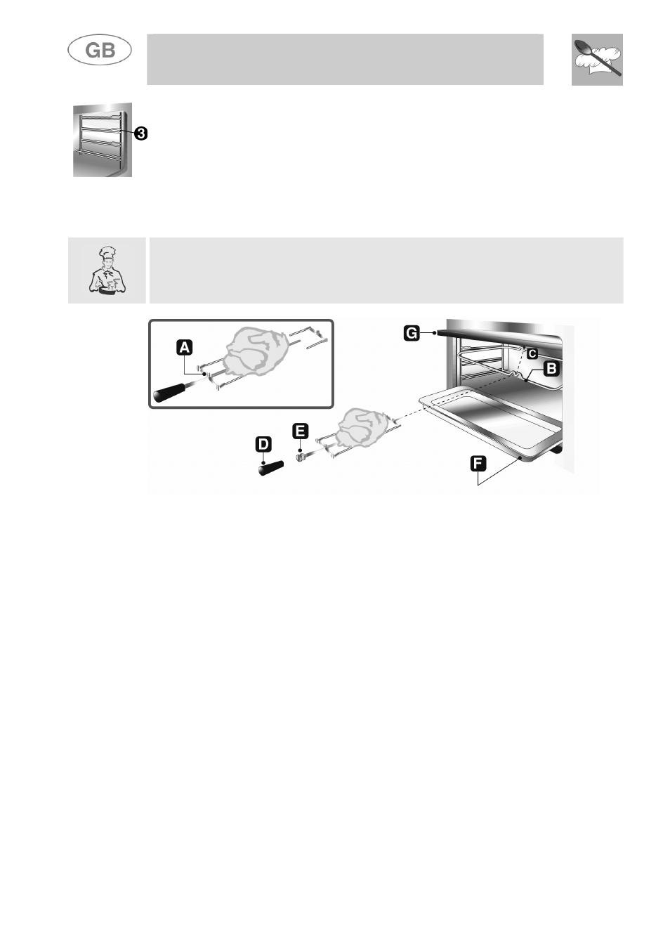 Instructions for the user | Smeg A41A User Manual | Page 26 / 31