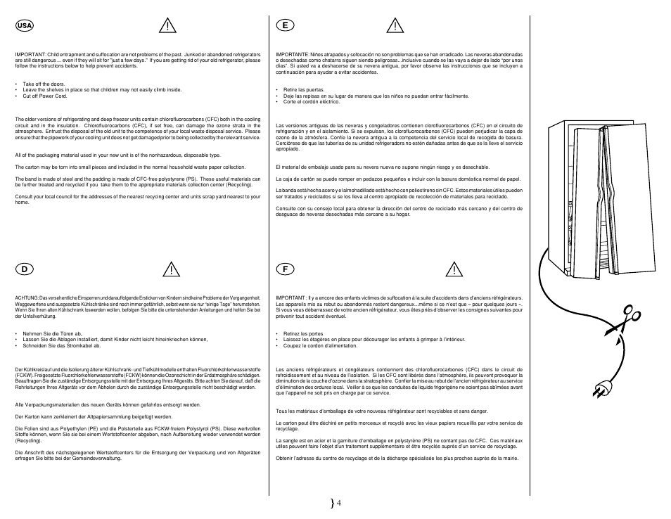 Your new refrigerator, Ihr neuer kühlschrank, Su nevera nueva | Votre nouveau réfrigérateur | Smeg FA561X User Manual | Page 8 / 33