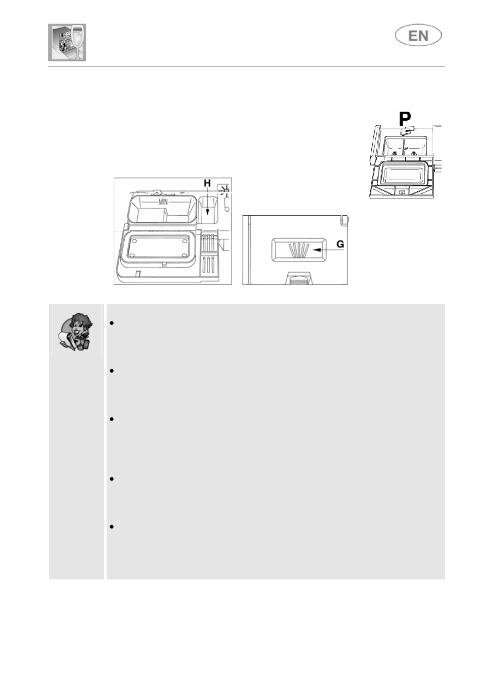 User instructions | Smeg DFC612S User Manual | Page 20 / 36