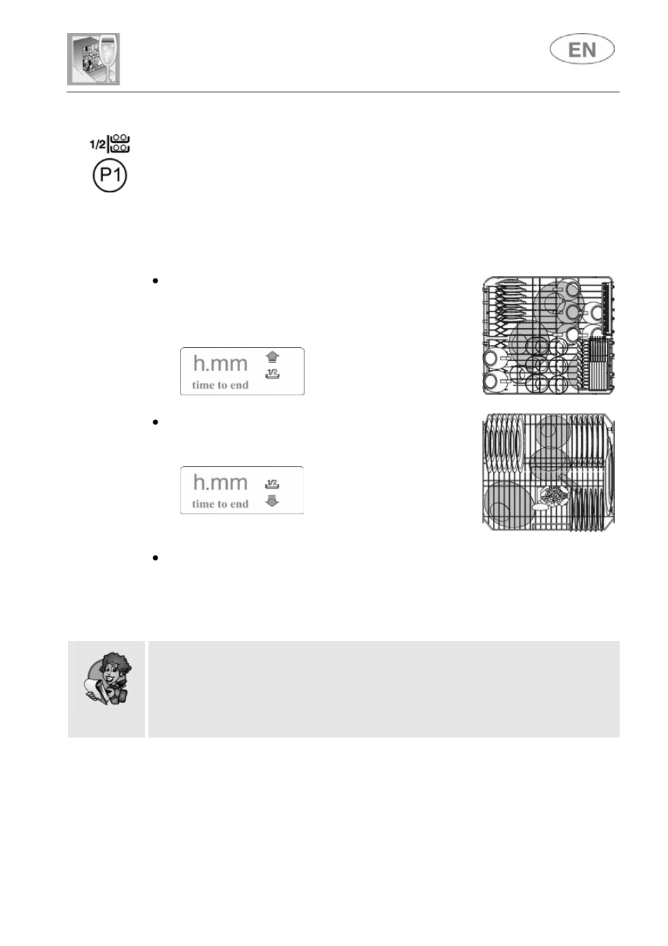 User instructions | Smeg LSA643BPQ User Manual | Page 16 / 36