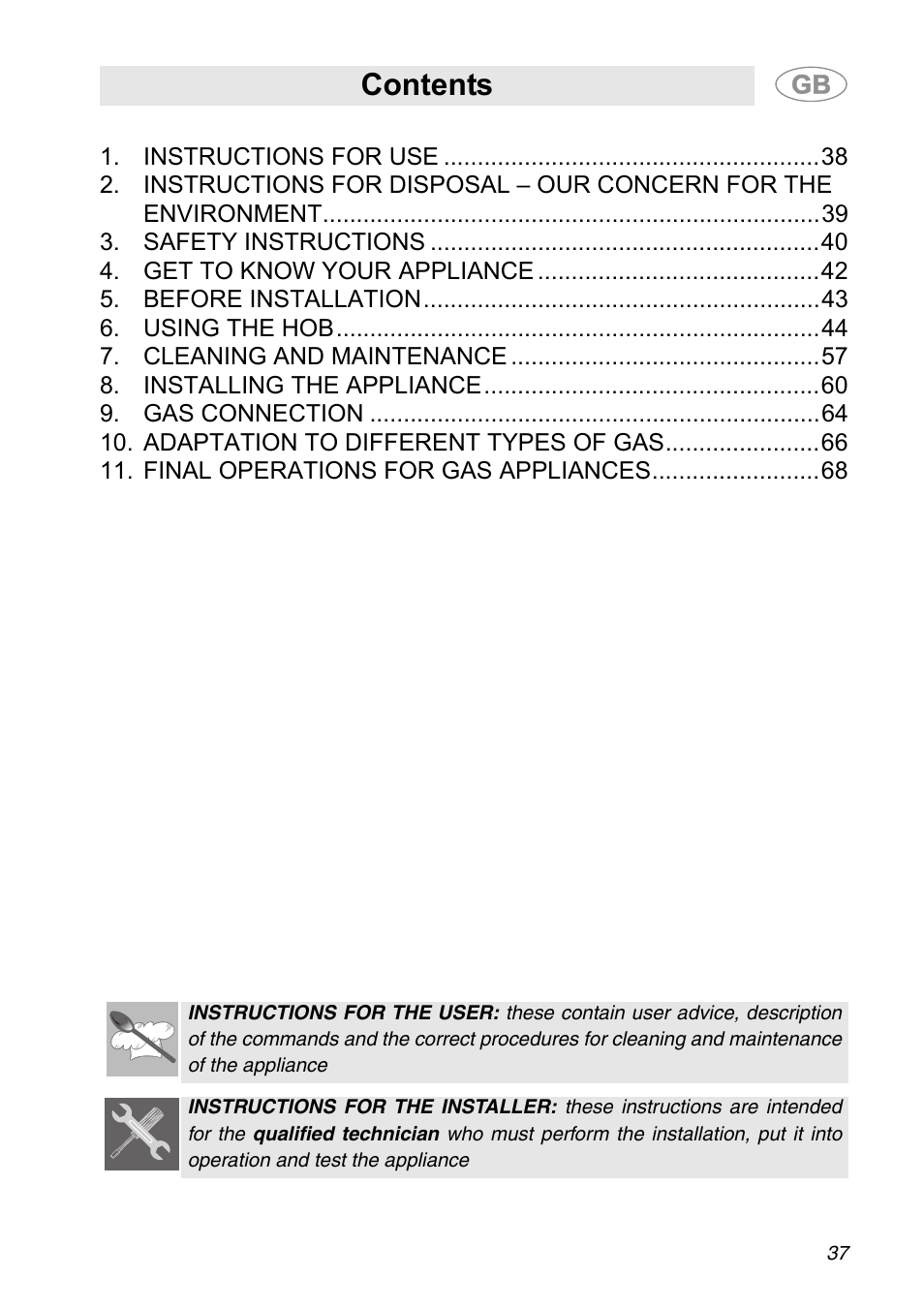 Smeg A31G7IXIA User Manual | 32 pages