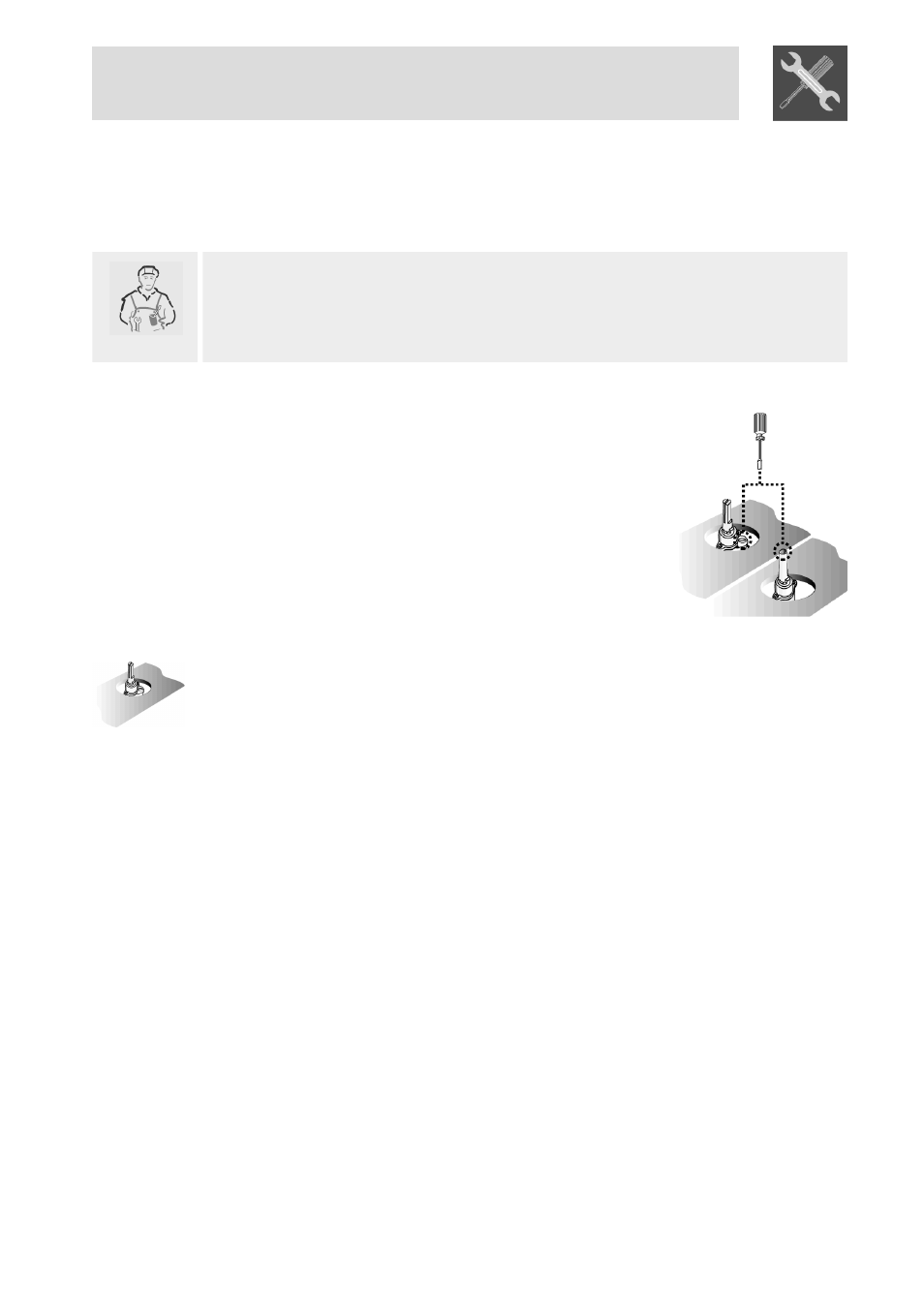 Final operations, Adjustment of minimum for natural gas, Lubrication of gas taps | Instructions for the installer, 1 adjustment of minimum for natural gas, 2 lubrication of gas taps | Smeg PGFA95F User Manual | Page 14 / 20