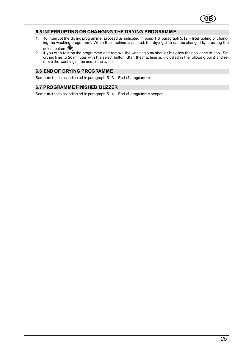 Smeg Integrated Washer WDI16BA User Manual | Page 25 / 31
