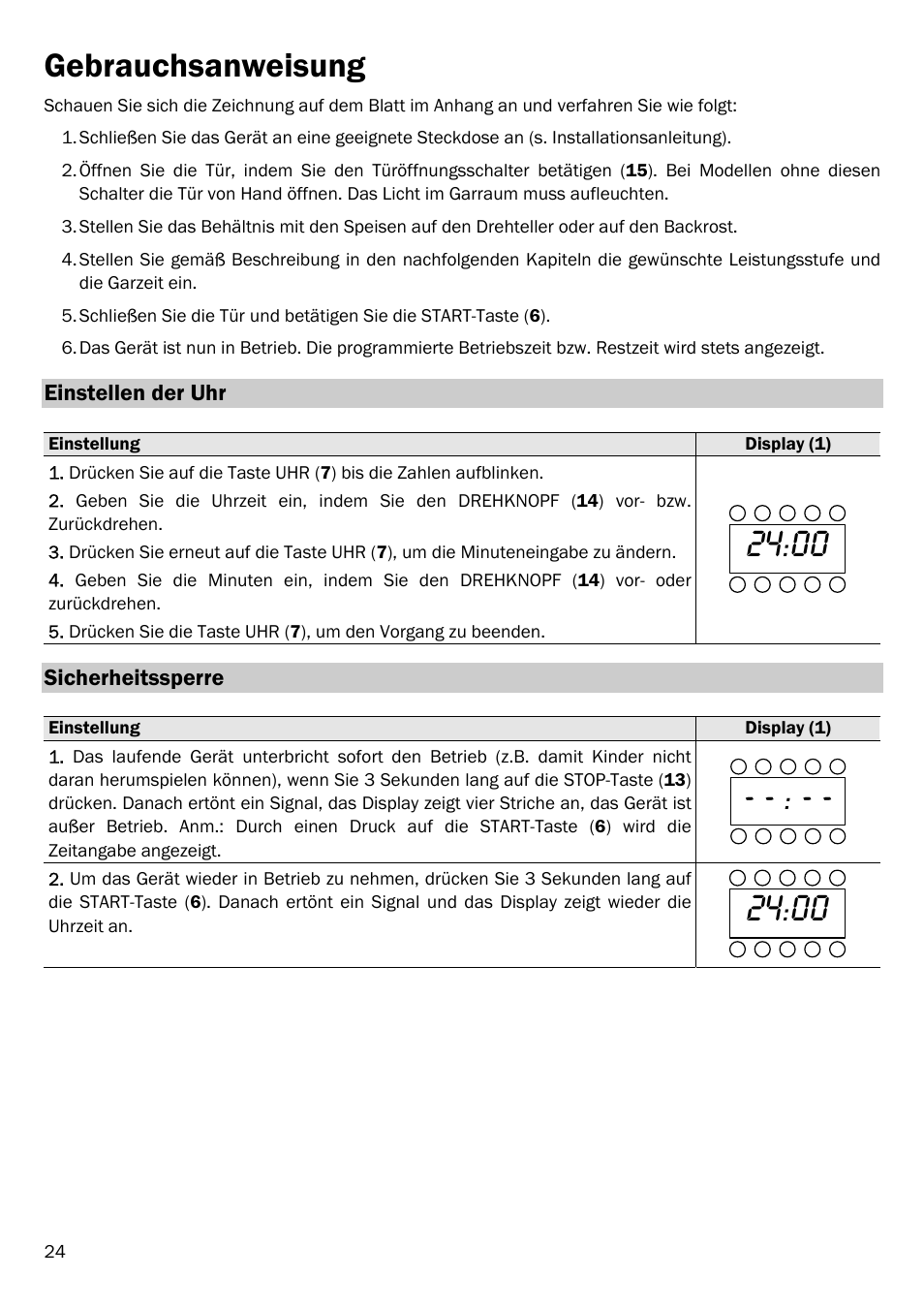 Gebrauchsanweisung | Smeg FME20EX1 User Manual | Page 28 / 155