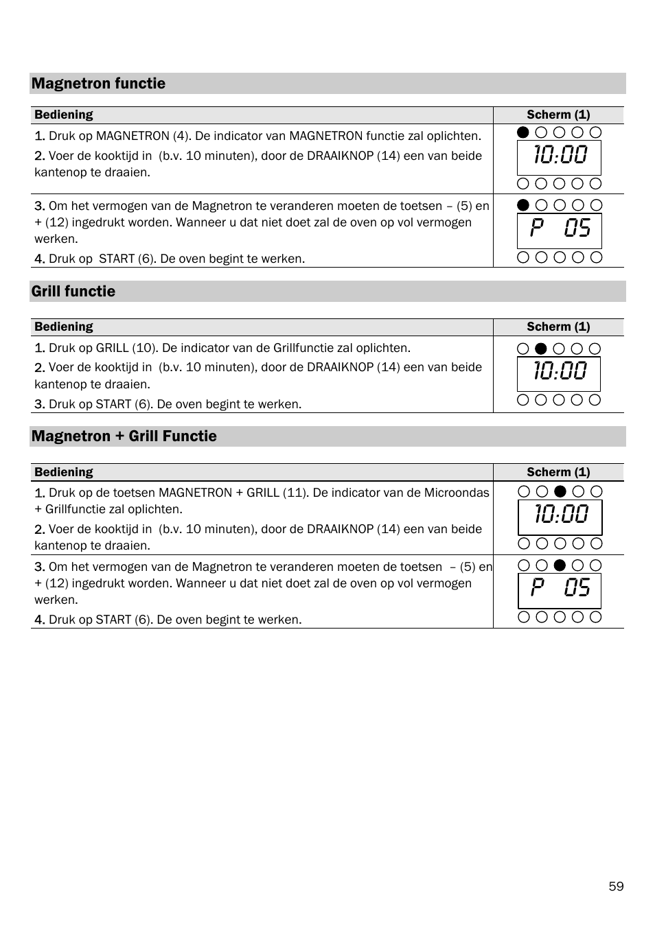 P 05 | Smeg FME20EX1 User Manual | Page 63 / 155