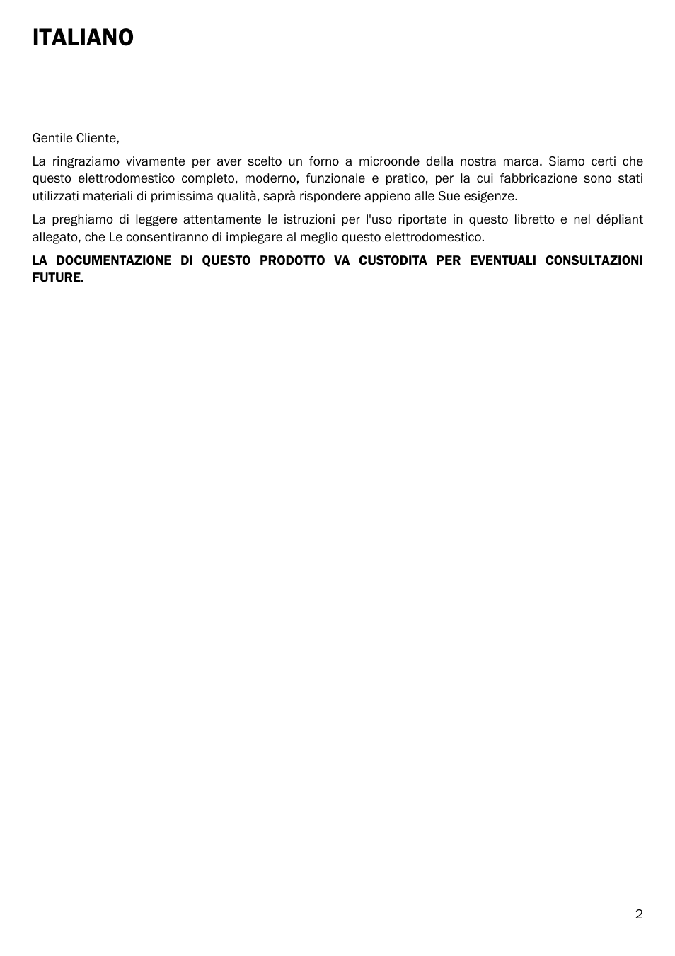 Italiano | Smeg FME20EX1 User Manual | Page 76 / 155