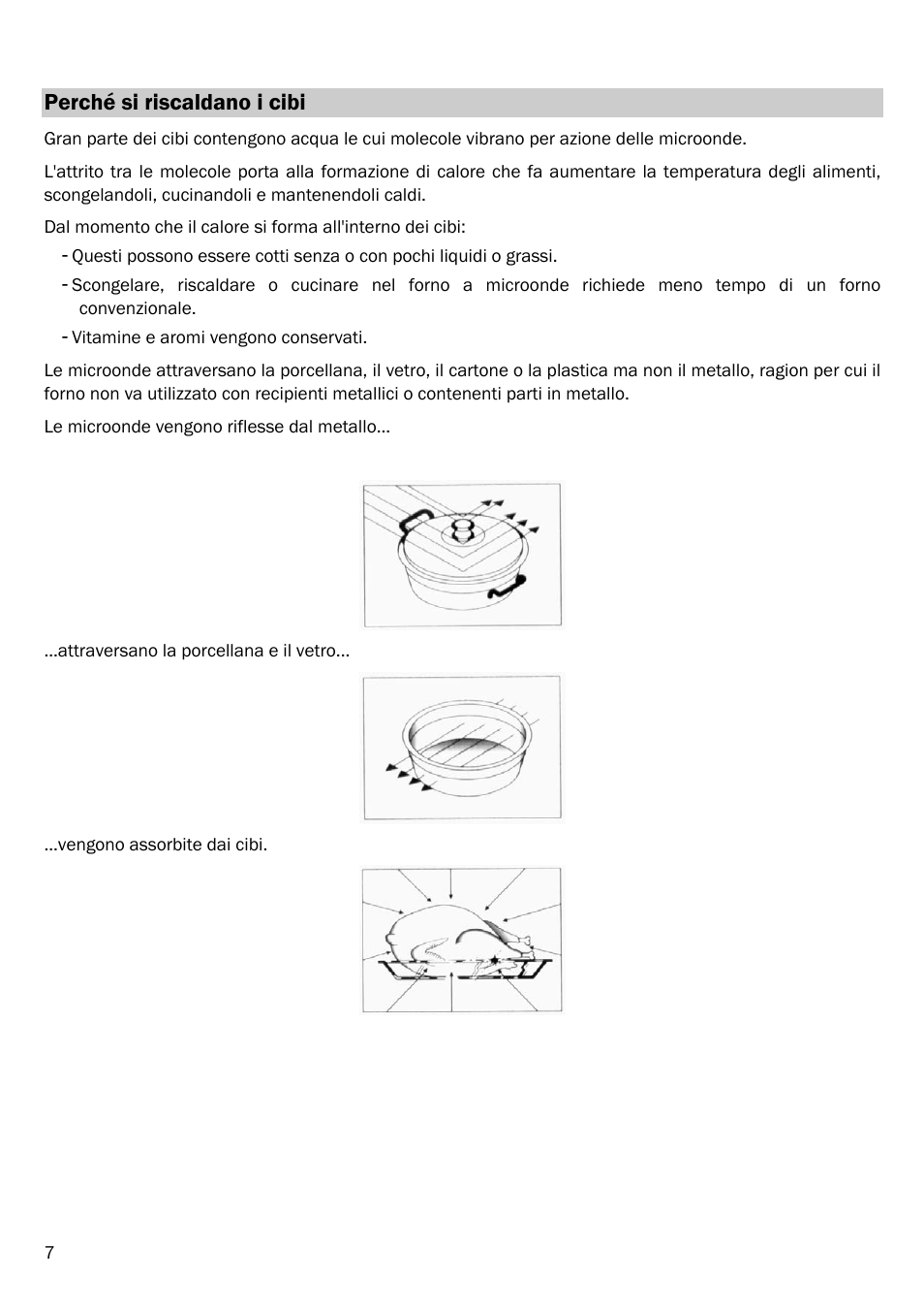 Perché si riscaldano i cibi | Smeg FME20EX1 User Manual | Page 81 / 155