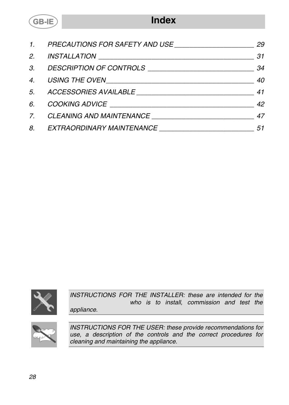 Smeg Electric Multifunction SE290X-6 User Manual | 25 pages