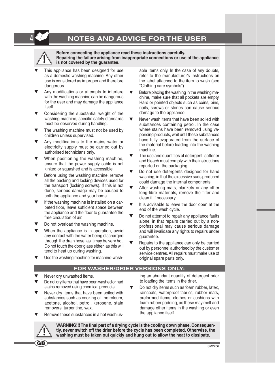 Smeg LSE 146 User Manual | Page 4 / 20