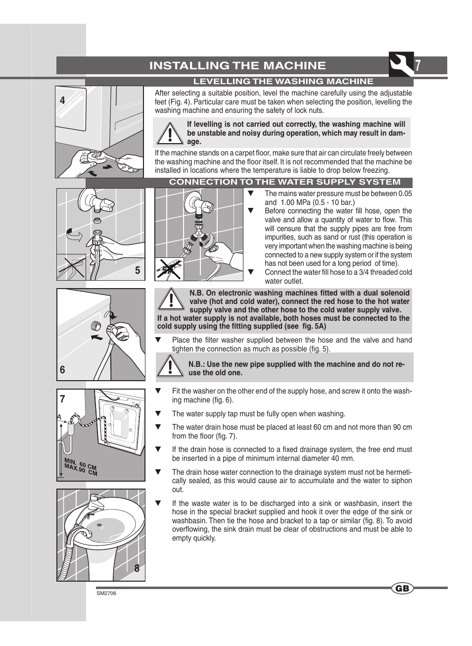 Smeg LSE 146 User Manual | Page 7 / 20