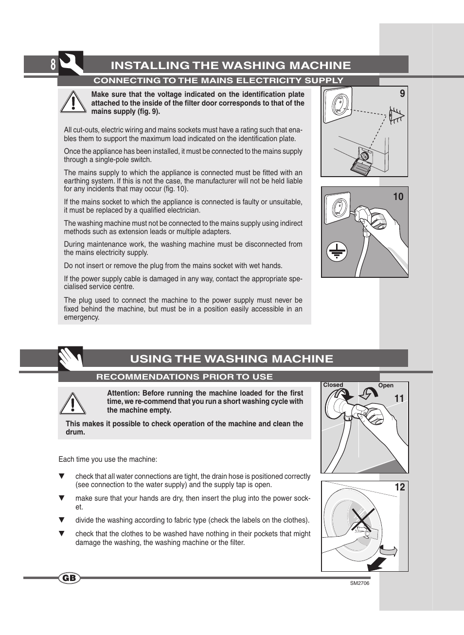 Smeg LSE 146 User Manual | Page 8 / 20