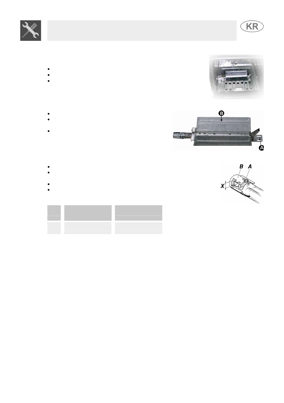 Replacement of the oven/grill burner nozzle, Instruction for the installer | Smeg JGFC34SKB User Manual | Page 13 / 32