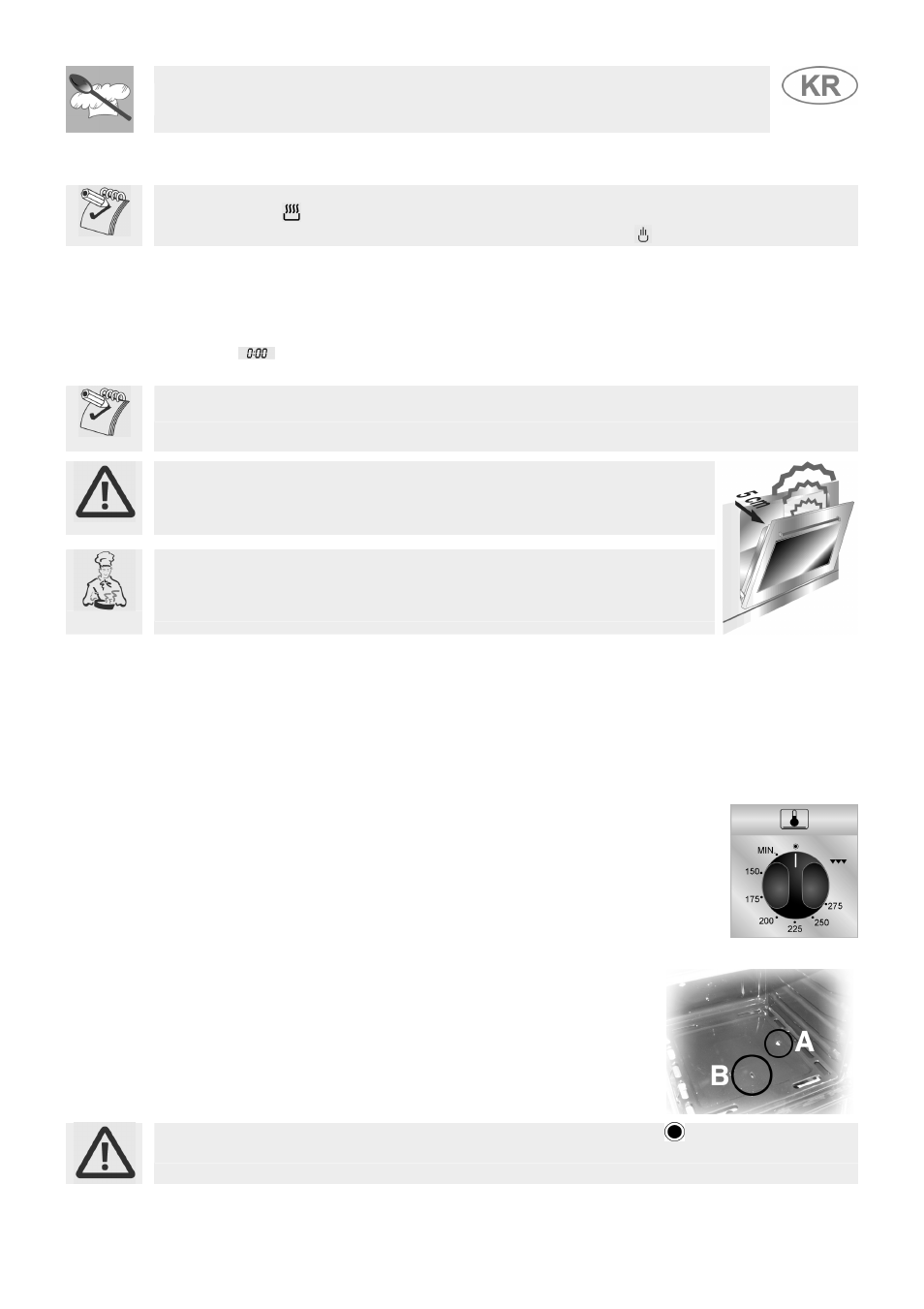 Use of the oven, Warnings and general advice, Cooling system | Use of the gas oven, Electronic spark lighting, Manual lighting, 7 use of the oven, Instruction for the user, 1 warnings and general advice, 2 cooling system | Smeg JGFC34SKB User Manual | Page 21 / 32