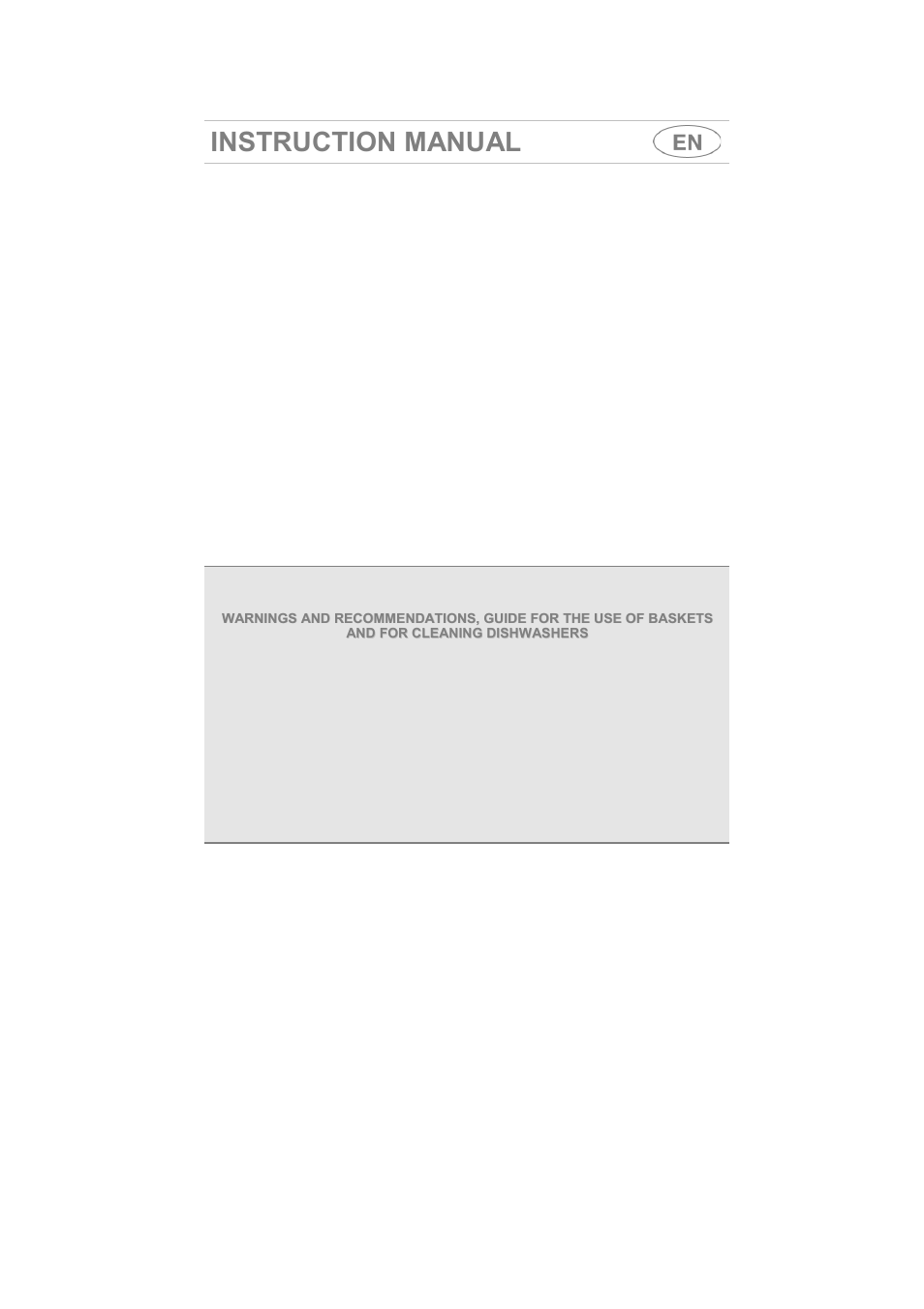 Instruction manual | Smeg LSA653E User Manual | Page 12 / 39
