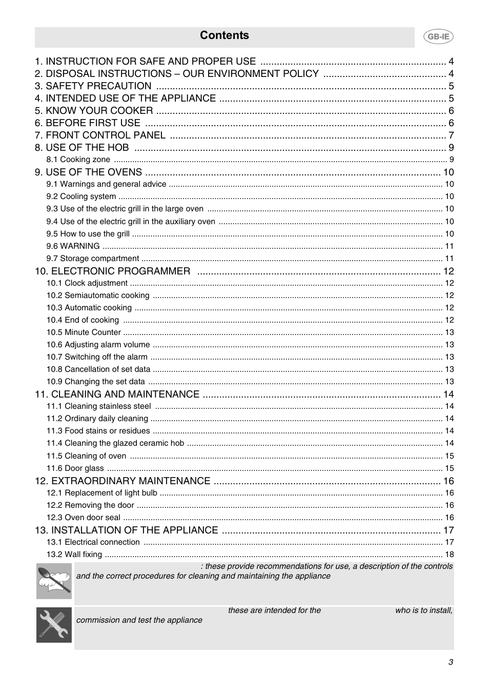 Smeg SUK92CMX5 User Manual | 16 pages