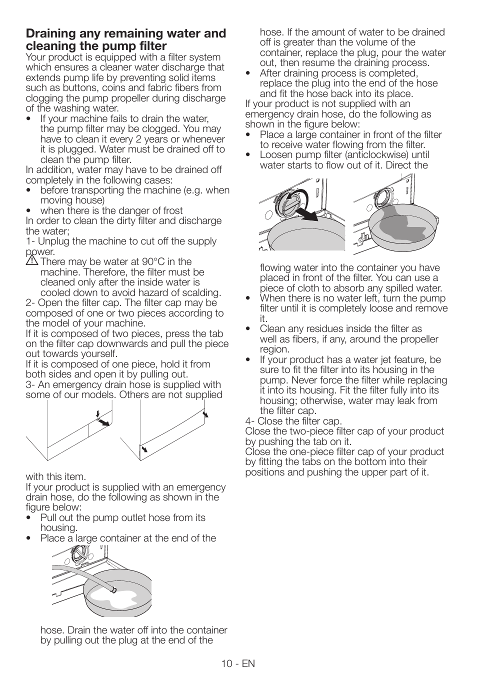 Smeg LBS105 User Manual | Page 10 / 12